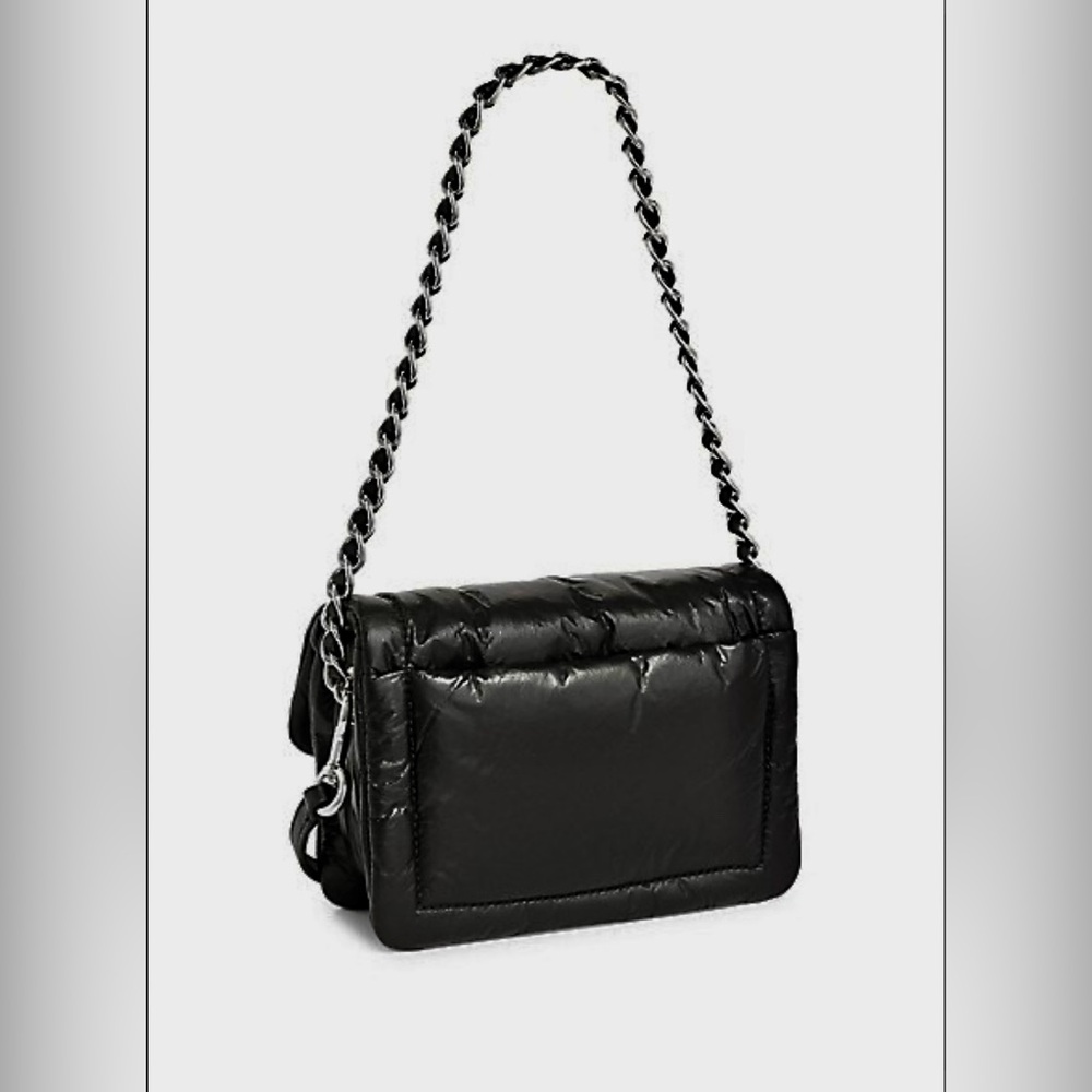 Marc Jacobs Leather Pillow Handbag Mini Quilted w/ Free Marc Jacobs Wallet
